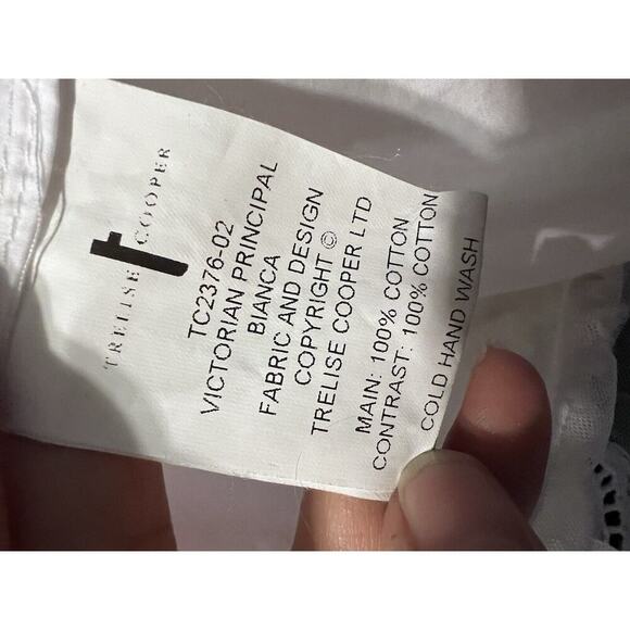 Trelise Cooper Victorian Principal Tabitha Cottagecore Button White Tunic Sz 6 - Picture 9 of 9